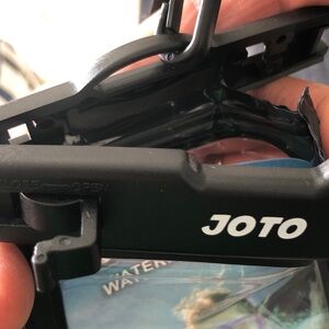 NWOT Black Waterproof Phone Case